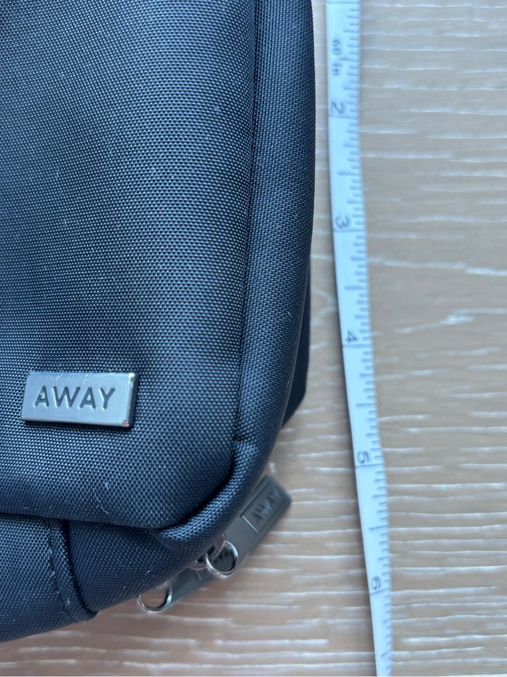 Away Black Men's Toiletry Organizer Pouch - Picture 7 of 7